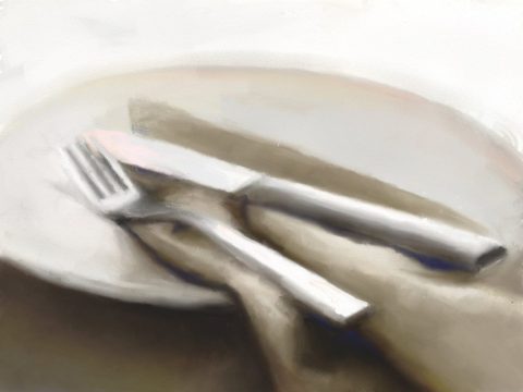 Teller Besteck Serviette