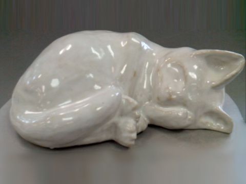Sculpture Kitty Cat I