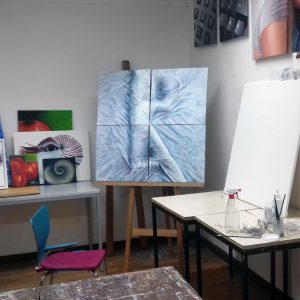 Restriction Serie im Malstudio (Jens H. Westermann)